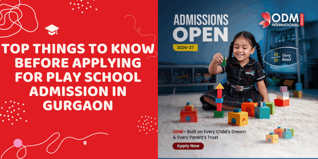 Play School Admission in Gurgaon