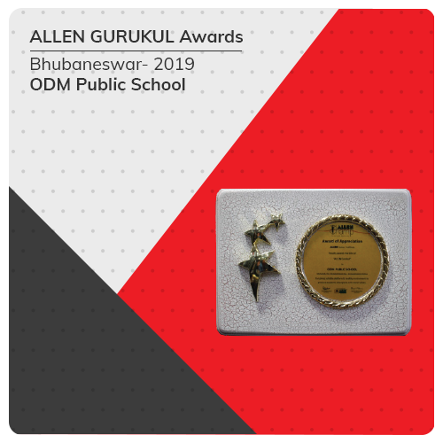 ODM INTERNATIONAL SCHOOL ALLEN GURUKUL Award